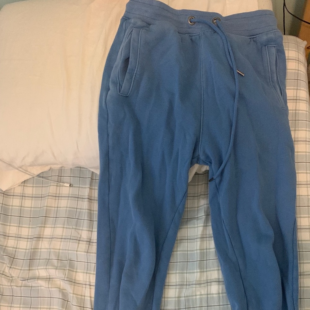super cute blue sweatpants